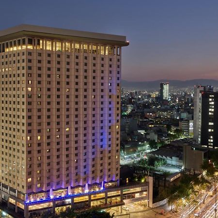Fiesta Americana Reforma Mexico By Eksteriør billede The hotel at night